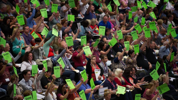 UNISON's national delegate conference 2014. Photo: Marcus Rose / Workers' Photos