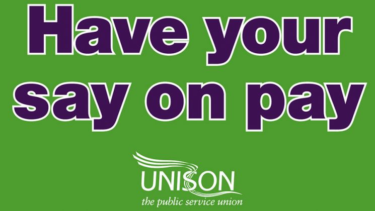 Have your say on pay graphic