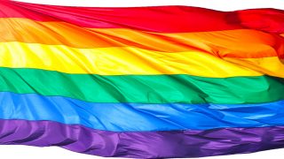 LGBT+ rainbow flag