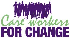 Care workers for change logo