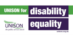 Logo - UNISON for disability equality