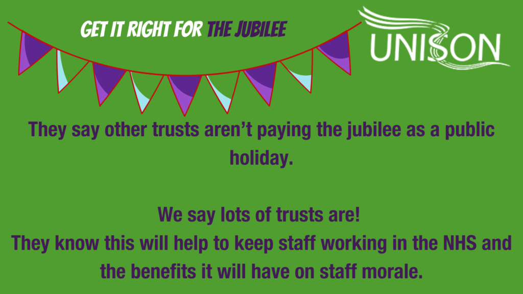 Jubilee holiday twitter graphic