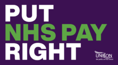 Put NHS Pay Right logo