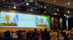 standing ovation at health conference for Ukrainian speaker