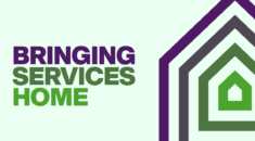 Bringing services home graphic
