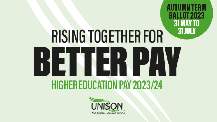 Rising together for Better Pay - Vote YES for Strike Action